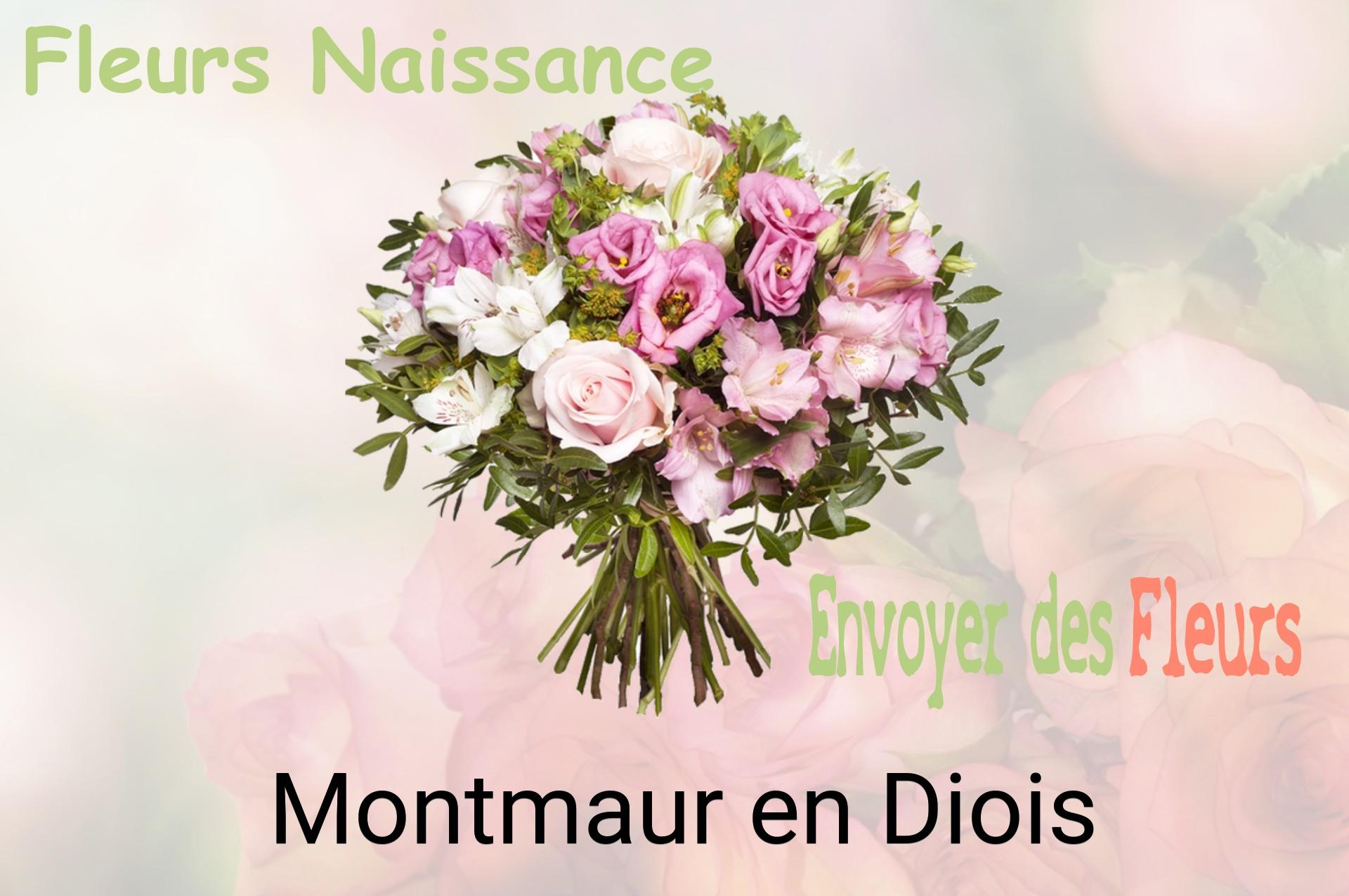 Bouquet de fleurs de naissance livré à Montmaur-en-Diois