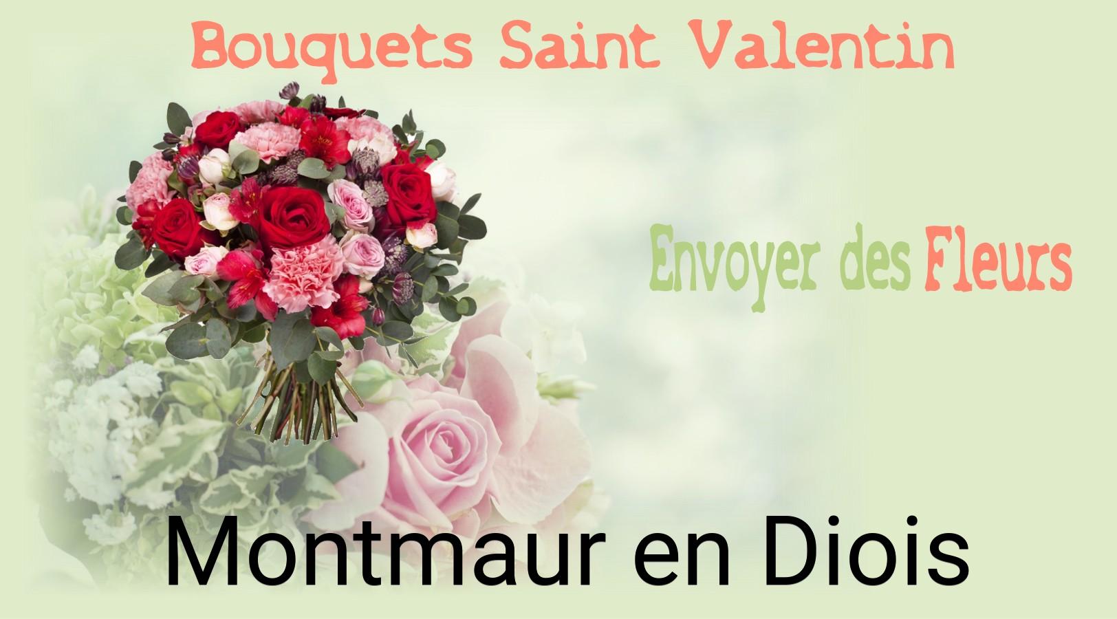 Roses de Saint-Valentin livrées à Montmaur-en-Diois